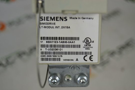 SIEMENS SIMODRIVE 611 Power Modulel 6SN1123-1AB00-0AA1
