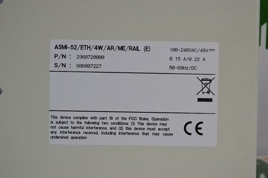 RAD ASMi-52 P/N: 2960720000