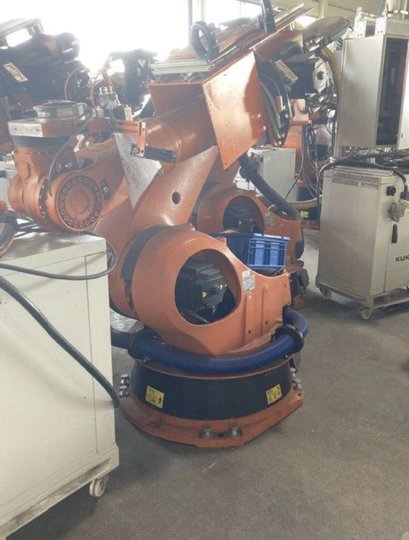 KUKA Industry-Robot KR360 L280 2011/2012 + Electronic Cabinet + Teachpendant + Cable