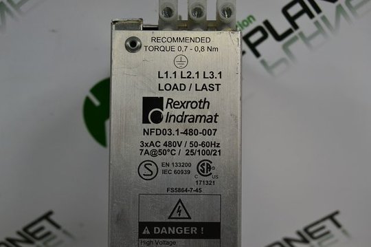INDRAMAT Rexroth Power line filter NFD03.1-480-007