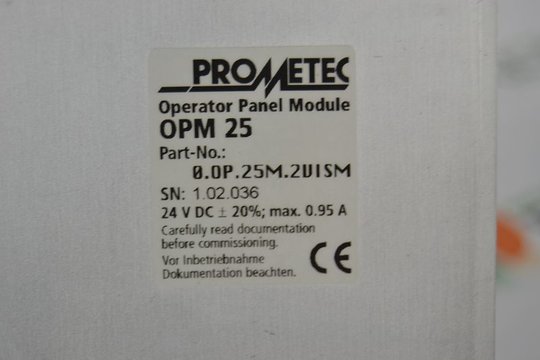 PROMETEK Operator Panel Module OPM25