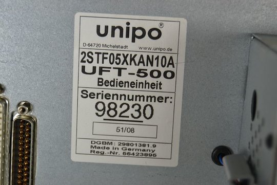 UNIPO Flachbedienfeld UFT-500
