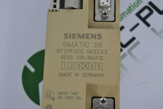SIEMENS SIMATIC S5 Interface Modul 6ES5316-8MA12 6ES5 316-8MA11