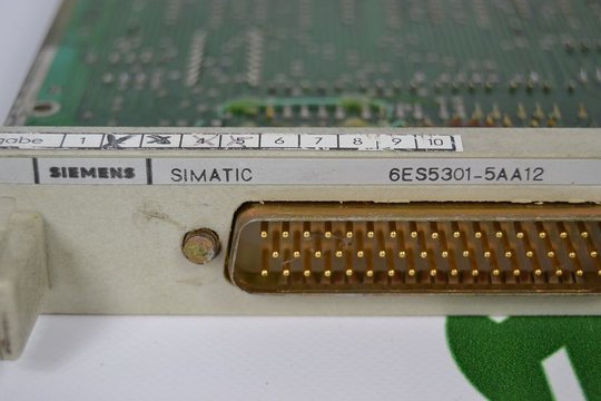 SIEMENS SIMATIC S5 Interface Module 6ES5301-5AA12 6ES5 301-5AA12