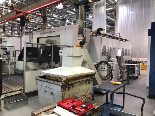 BURKHARDT+WEBER Horizontales Bearbeitungszentrum Typ MC 60