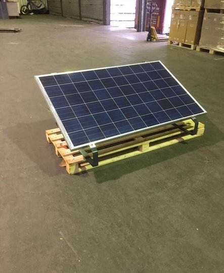 1 Posten (10 Stück) energetica Photovoltaik-Set / Solaranlagen-Set Poly E-1000eco 2,5kW