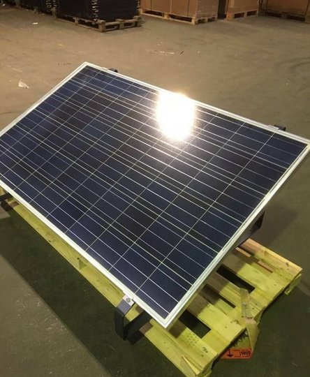 1 Posten (10 Stück) energetica Photovoltaik-Set / Solaranlagen-Set Poly E-1000eco 2,5kW