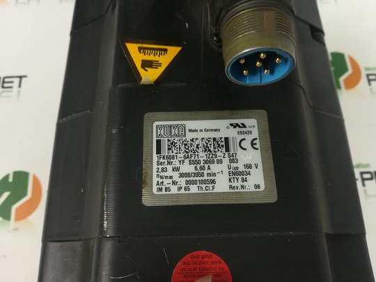 KUKA-SIEMENS Servomotor 1FK6081-6AF71-1ZZ9-Z S47