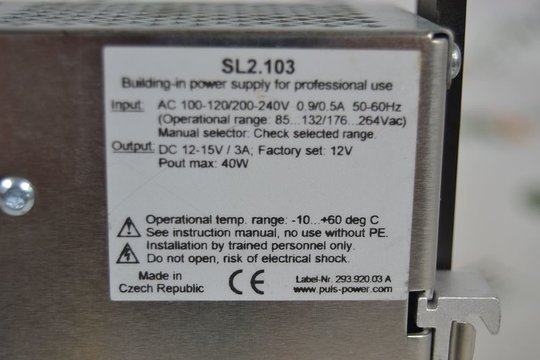 PULS Stromversorgung SL2.103