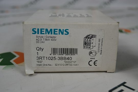 SIEMENS SIRIUS Schütz 3RT1025-3BB40 (OVP)