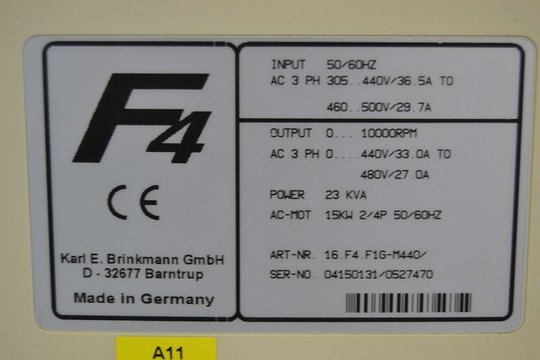 KEB Frequency Converter 16.F4.F1G-M440/