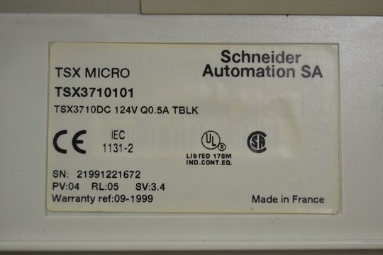 SCHNEIDER AUTOMATION Modicon TSX3710101
