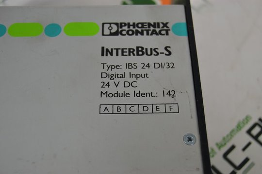 PHEONIX CONTACT INTERBUS IBS 24 DI/32