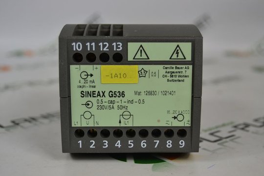 SINEAX G536 Messumformer