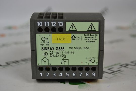 SINEAX G536 Transmitter