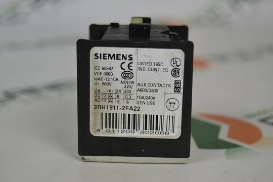 SIEMENS SIRIUS Hilfsschalterblock 3RH1911-2FA22