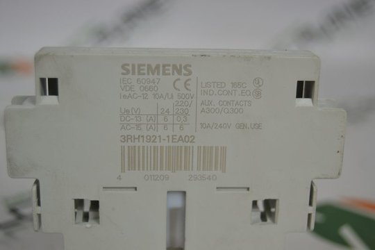 SIEMENS SIRIUS Hilfsschalterblock 3RH1921-1EA02