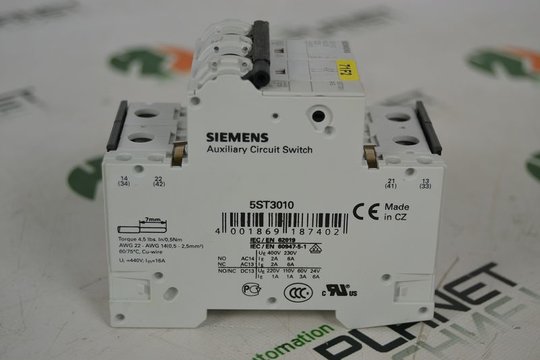 SIEMENS Hilfsstromschalter 5SY62 MCB C2
