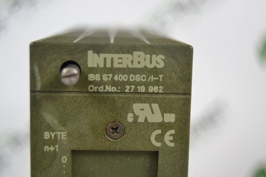 PHEONIX CONTACT INTERBUS IBS S7 400 DSC/ I-T (Ohne Deckel)