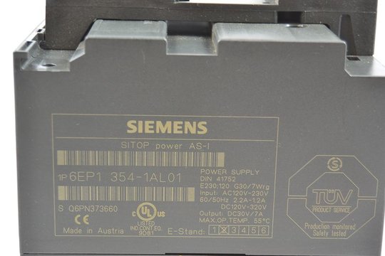 SIEMENS SITOP Power AS-I Stromversorgung 6EP1354-1AL01