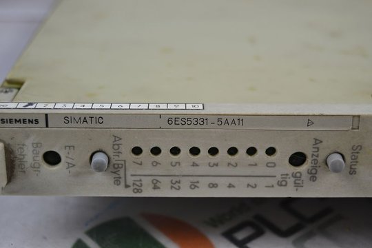 SIEMENS SIMATIC S5 Test Modul 331 6ES5331-5AA11