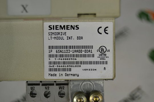 SIEMENS SIMODRIVE 611 Performance Module 108A 6SN1123-1AA00-0LA1 6SN11231AA000LA1