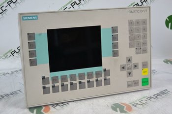 SIEMENS SIMATIC Operator Panel OP27 6AV3627-1LK00-1AX0