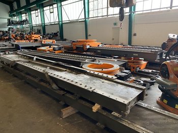 KUKA KRC2 Linear-Achse 7.Achse 10m with 1 Robot-Slots...