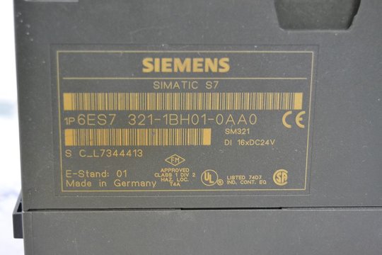 SIEMENS SIMATIC S7 Digital-Eingabe SM321 6ES7321-1BH01-0AA0