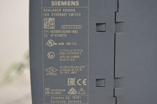 SIEMENS SIMATIC NET Scalance XB005G 6GK5005-0GA00-1AB2