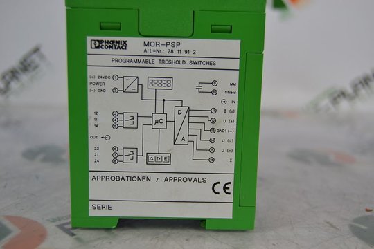 PHOENIX CONTACT Programmable Threshold Switches MCR-PSP