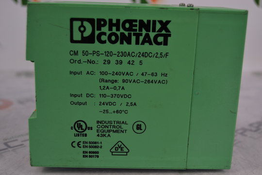 PHOENIX CONTACT CM 50-PS-120