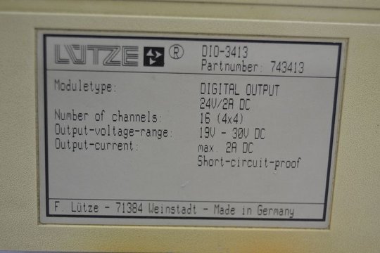 LÜTZE Digital-Output DIO-3413