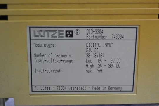 LTZE Digital-Input DIO-3304