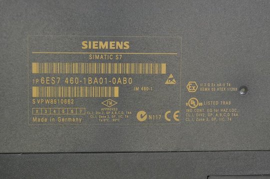 SIEMENS SIMATIC S7 SIMATIC S7-400, Anschaltbaugr. Sende-IM 460-1 6ES7 460-1BA01-0AB0