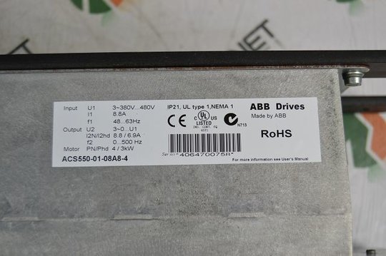ABB ACS550-01-08A8-4 Frequency Inverter