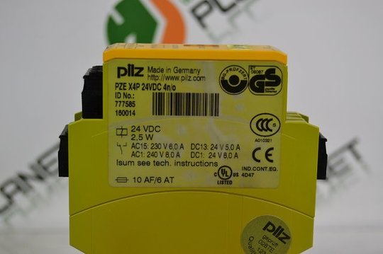 PILZ PZE X4P 24VDC
