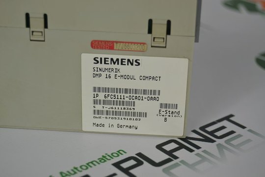 SIEMENS SINUMERIK Electrical Module 6FC5111-0CA01-0AA0