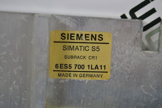 SIEMENS SIMATIC S5 SUBRACK 6ES5 700-1LA11