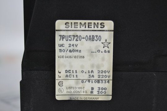 SIEMENS SIGUT 7PU5720-0AB30