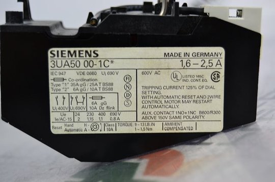 SIEMENS 3UA50 00-1C