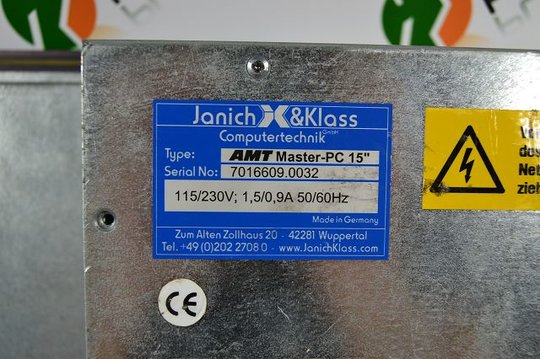Janis & Klass AMT Bedientafel Master-PC (15)