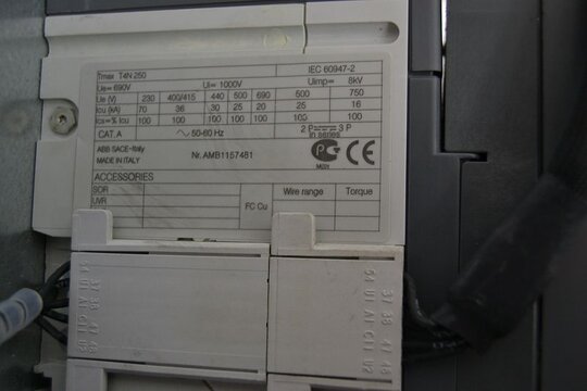 ABB SaceTmax Leistungsschalter AM 11089364