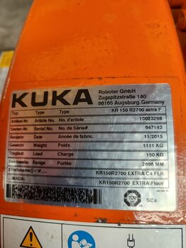 Kopie von KUKA Industry Robot KR150 R2700 extra / KRC4 /...
