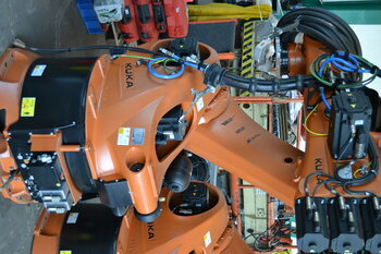 KUKA Industry-Robot KR360 R2830 Fortec + Electronic...