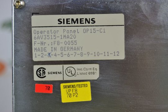 SIEMENS COROS Operator-Panel 6AV3515-1MA20