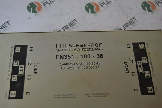 SCHAFFNER Netzfilter FN351-180-36