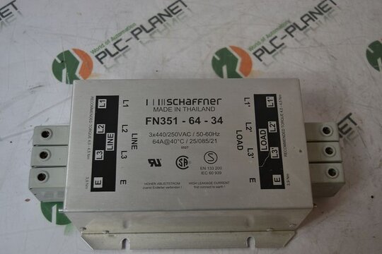 SCHAFFNER Netzfilter FN351-64-34