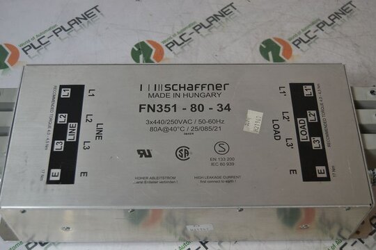 SCHAFFNER Netzfilter FN351-80-34