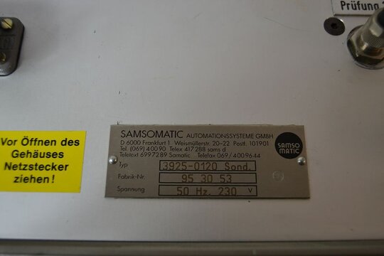 Samsomatic 3925-0120 Sond.